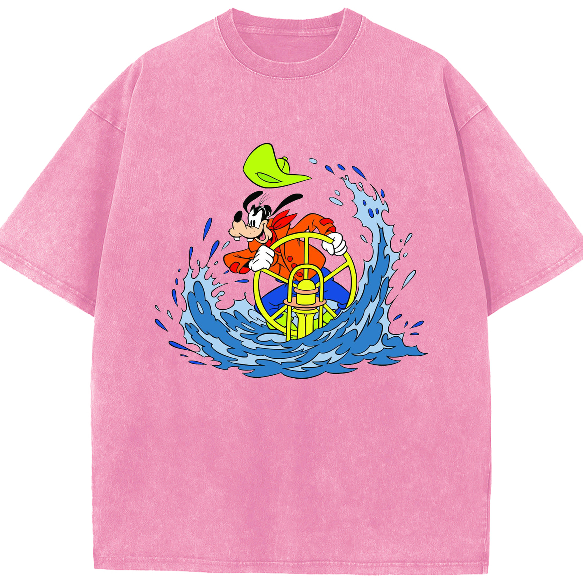 （画像用） ミッキーマウス Mickey Mouse 綿100% ヴィンテージ風 半袖Tシャツ（フロントプリント）